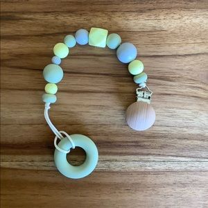 Silicone Clip and Teether